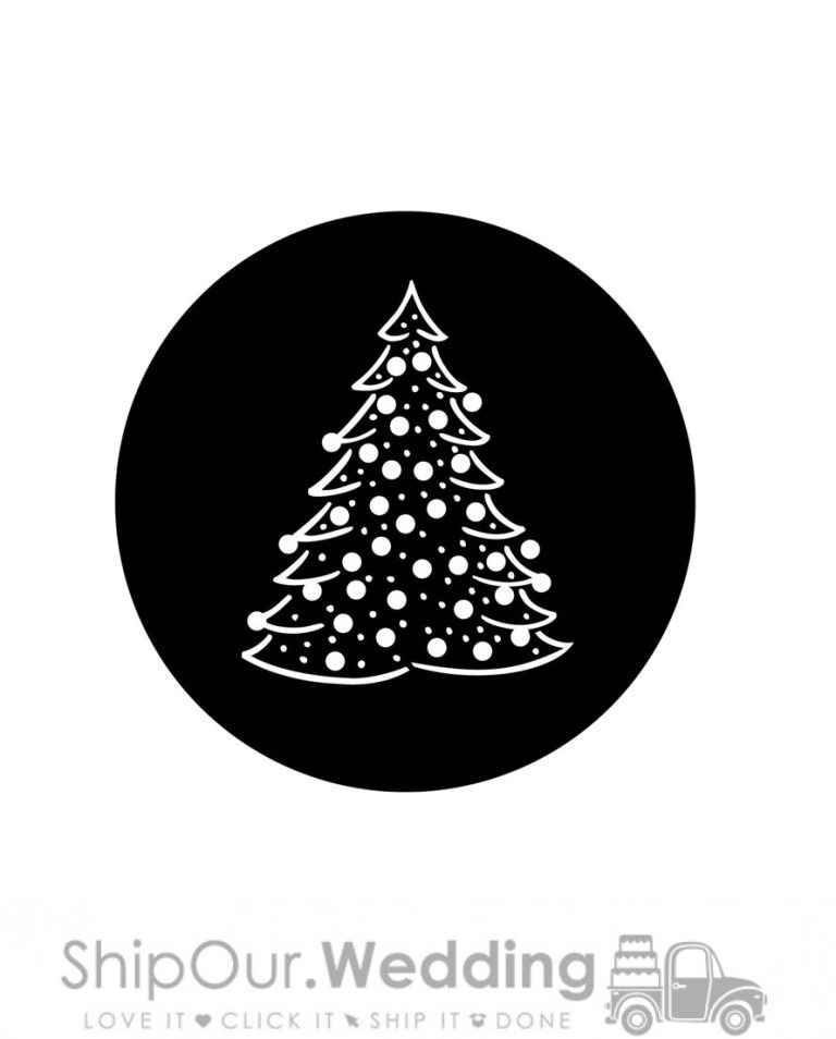 steel gobo christmas tree