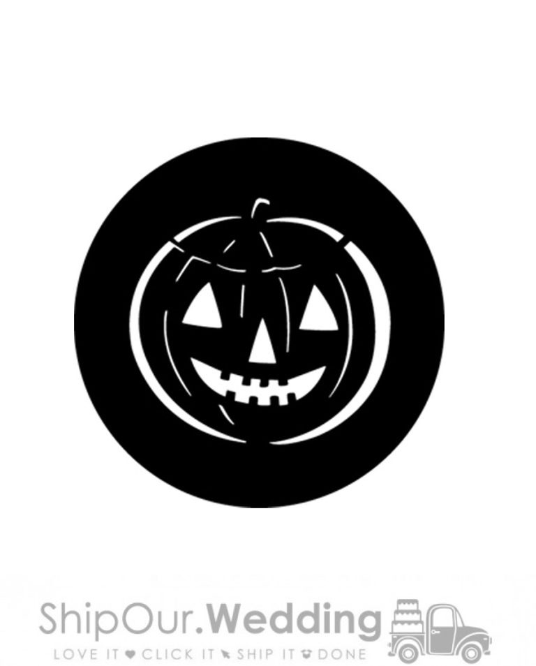 steel gobo jack o lantern