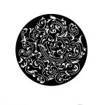 rent steel gobo almost paisley