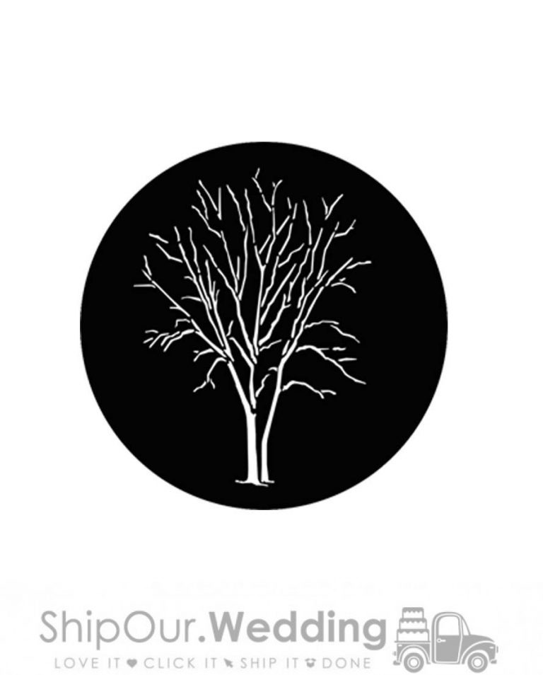 steel gobo winter tree a